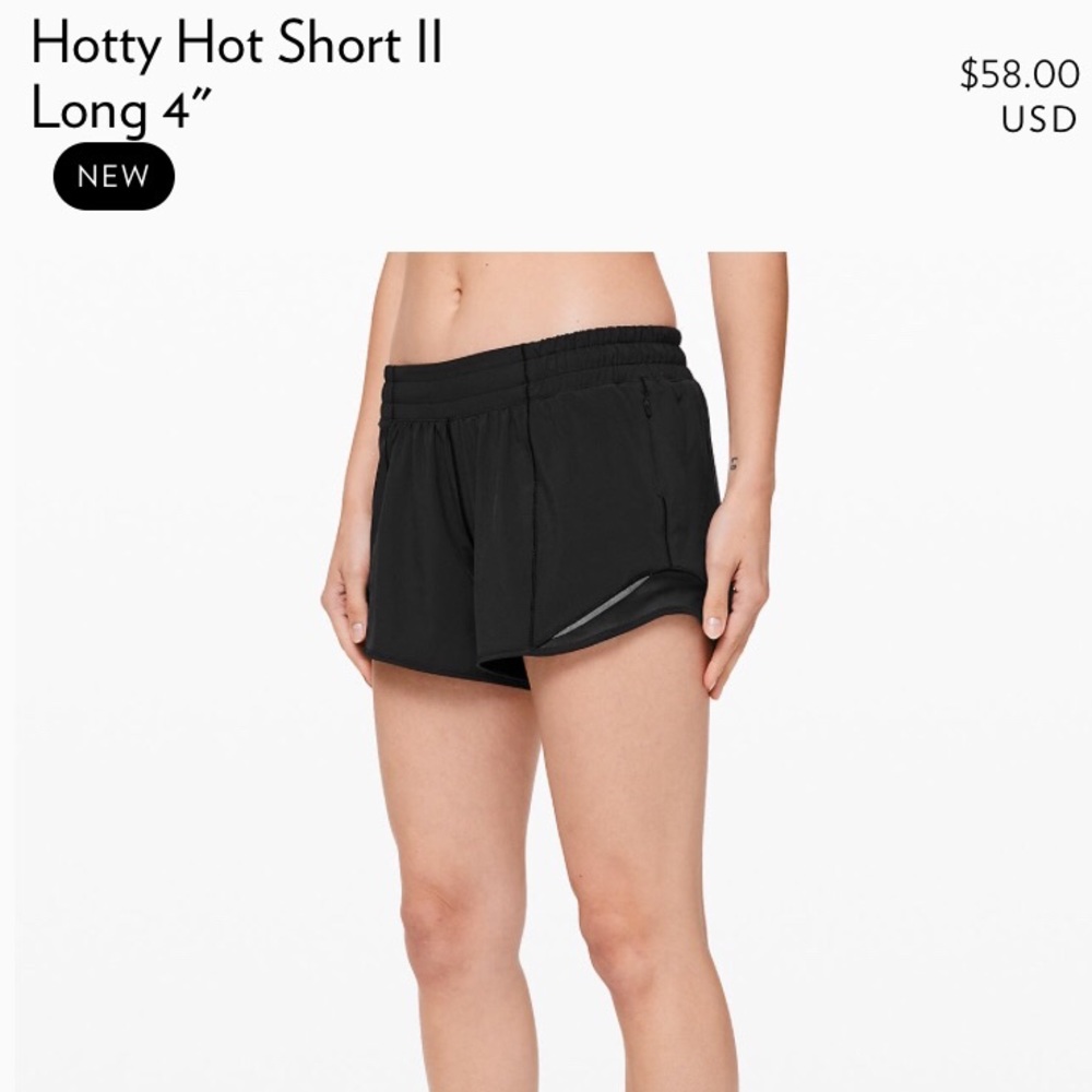 Lululemon running shorts